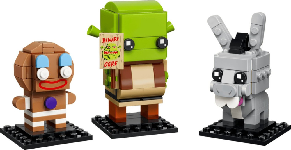 Конструктор Lego Shrek Donkey and Gingy Figures 40923
