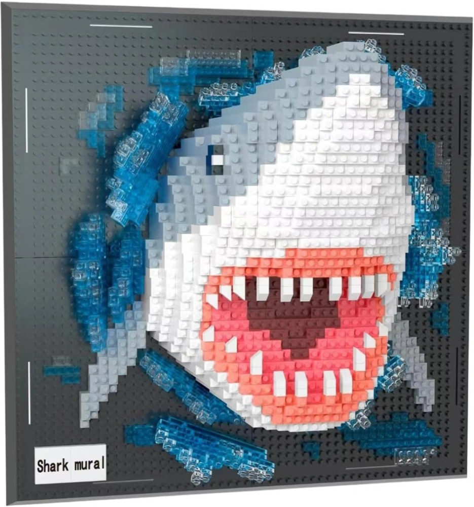 Конструктор Shantou Jinxing Plastics Shark Mural 669-40