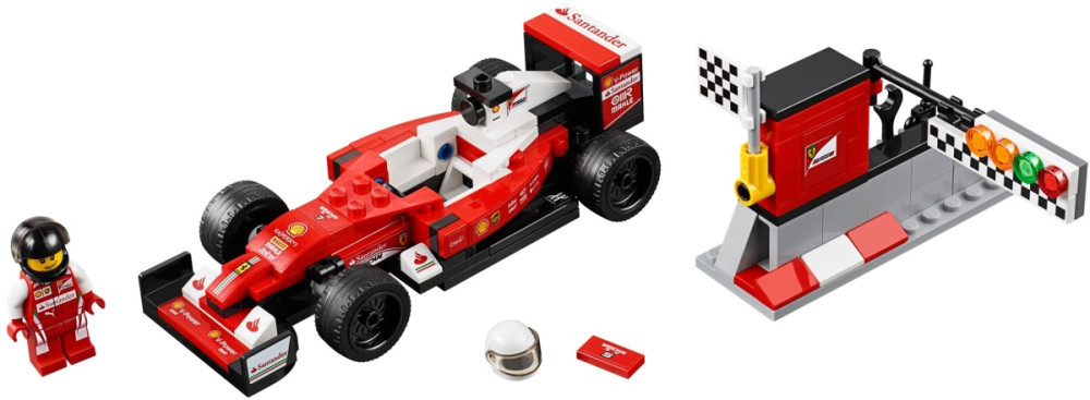 Конструктор Lego Scuderia Ferrari SF16-H 75879