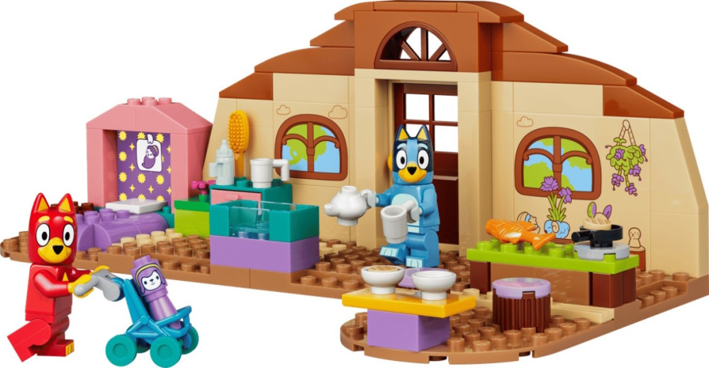 Конструктор Lego School with Rusty and Bluey 11221