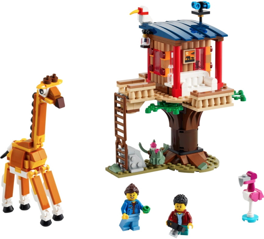 Конструктор Lego Safari Wildlife Tree House 31116