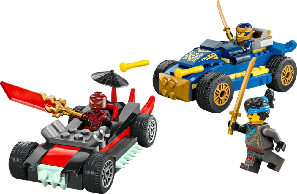 Конструктор Lego Rogue vs Drix Race Car Duel 71840