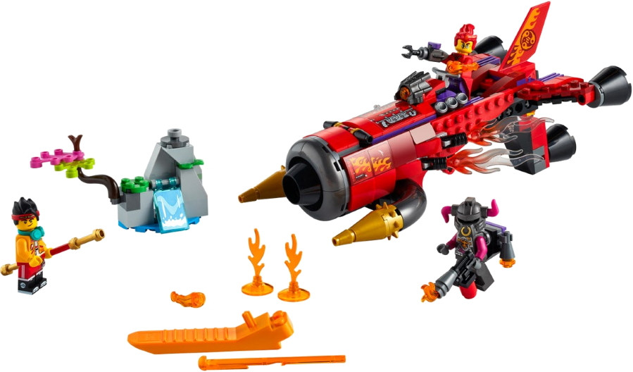Конструктор Lego Red Sons Inferno Jet 80019