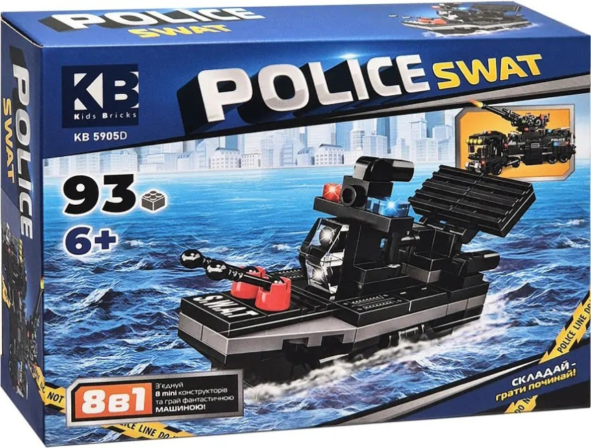 Конструктор Limo Toy Police SWAT KB 5905D