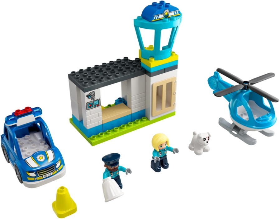 Конструктор Lego Police Station and Helicopter 10959