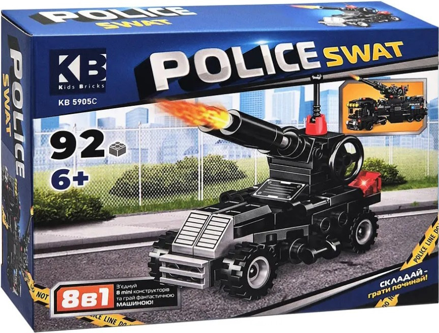 Конструктор Limo Toy Police SWAT KB 5905C