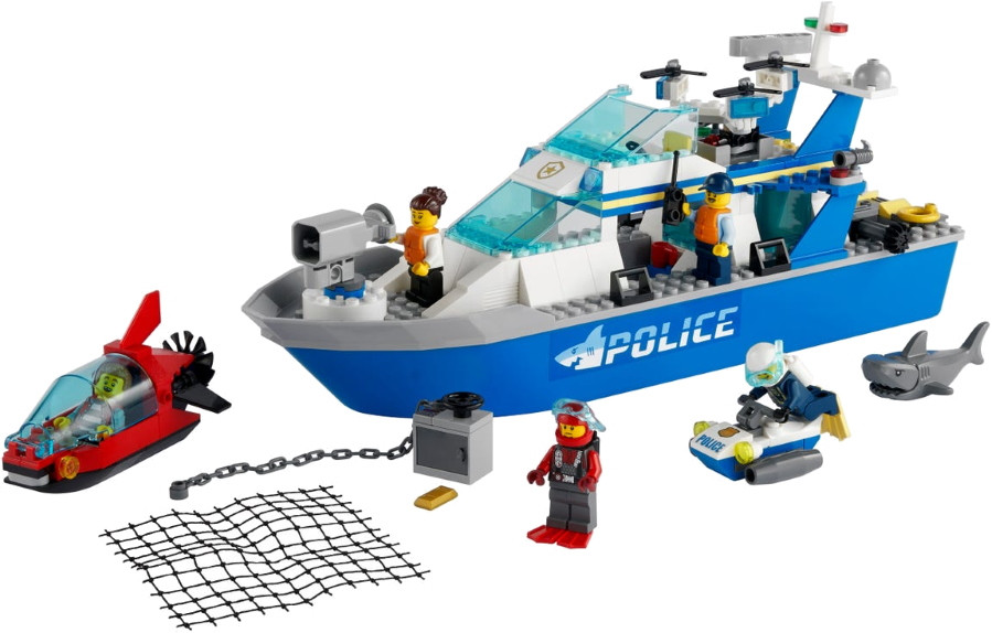 Конструктор Lego Police Patrol Boat 60277