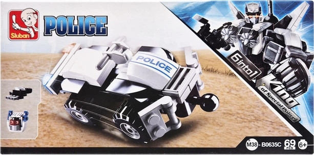 Конструктор Sluban Police M38-B0635C