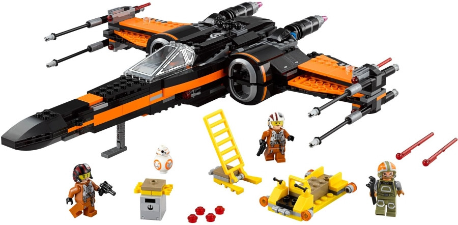 Конструктор Lego Poes X-Wing Fighter 75102