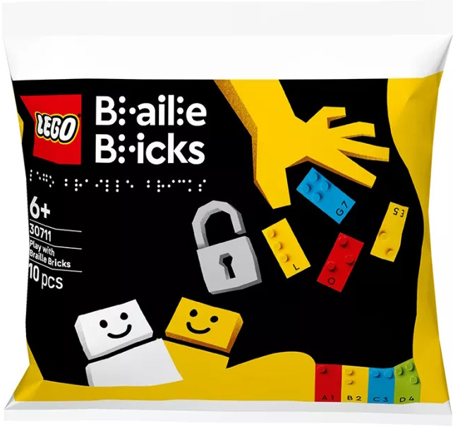 Конструктор Lego Play with Braille Bricks 30711