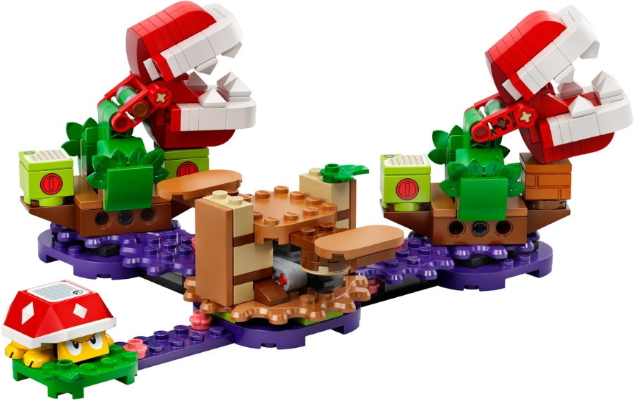 Конструктор Lego Piranha Plant Puzzling Challenge Expansion Set 71382