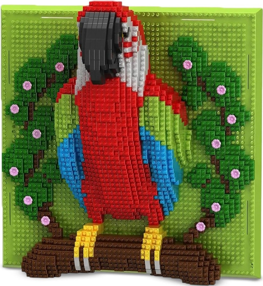 Конструктор Shantou Jinxing Plastics Parrot Mural 668-107