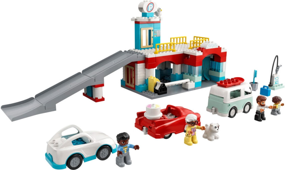 Конструктор Lego Parking Garage and Car Wash 10948