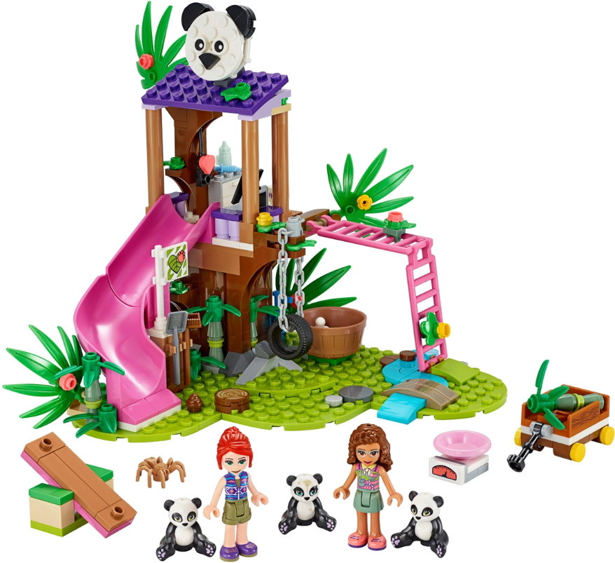Конструктор Lego Panda Jungle Tree House 41422