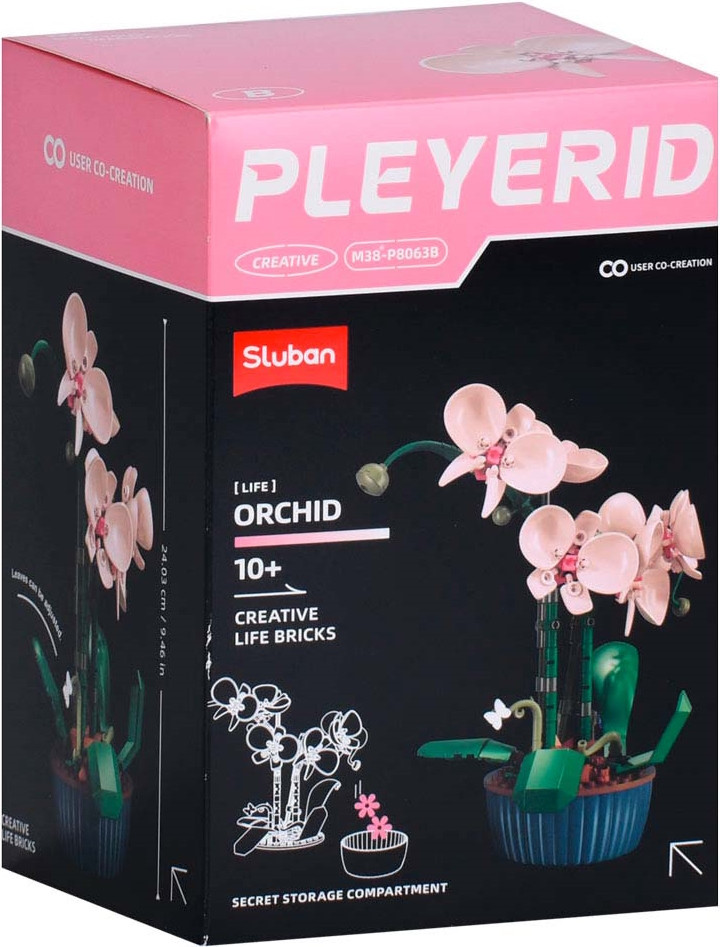 Конструктор Sluban Orchid M38-P8063B
