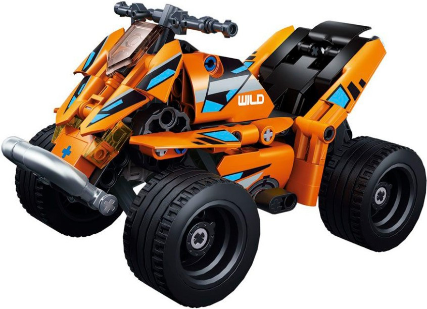 Конструктор Sluban Orange Car M38-B1330