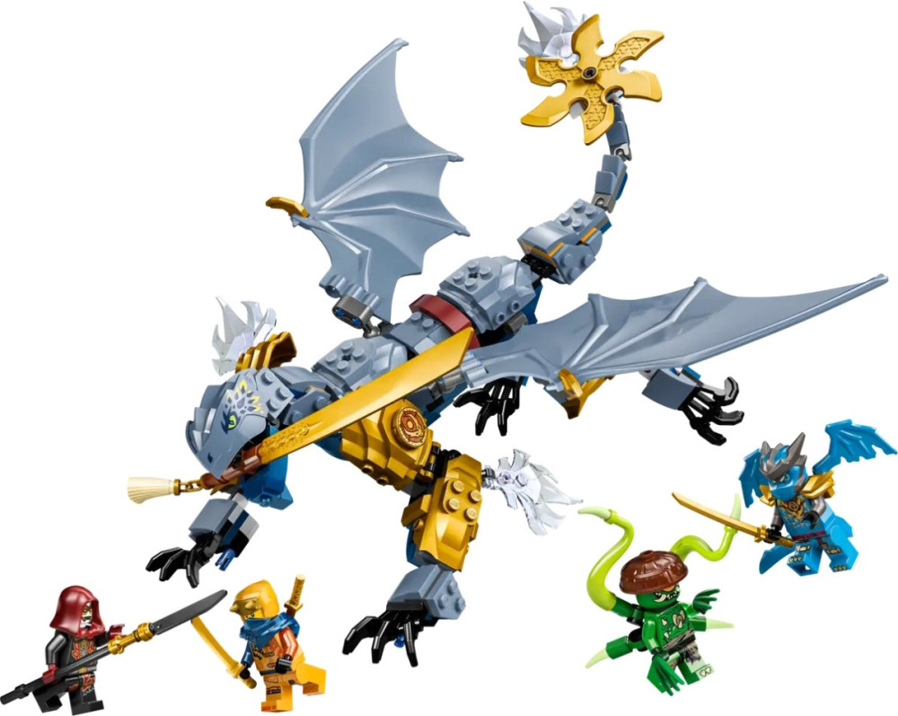 Конструктор Lego Ninja Dragon Riyus Battle 71855