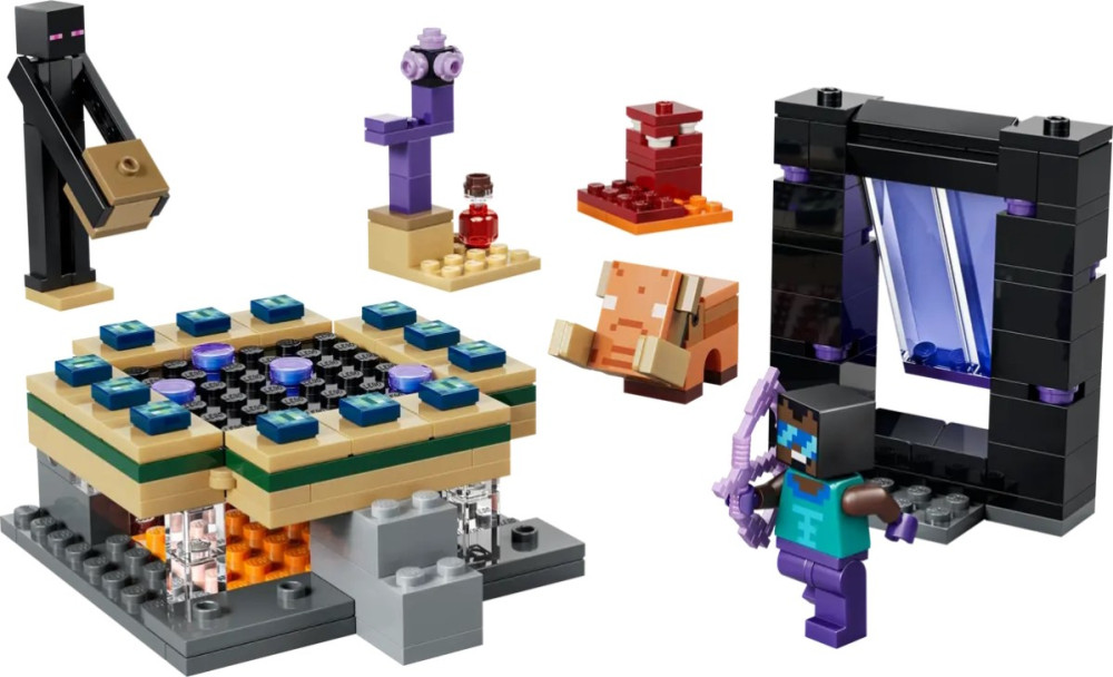 Конструктор Lego Nether and End Portal Journey 21584