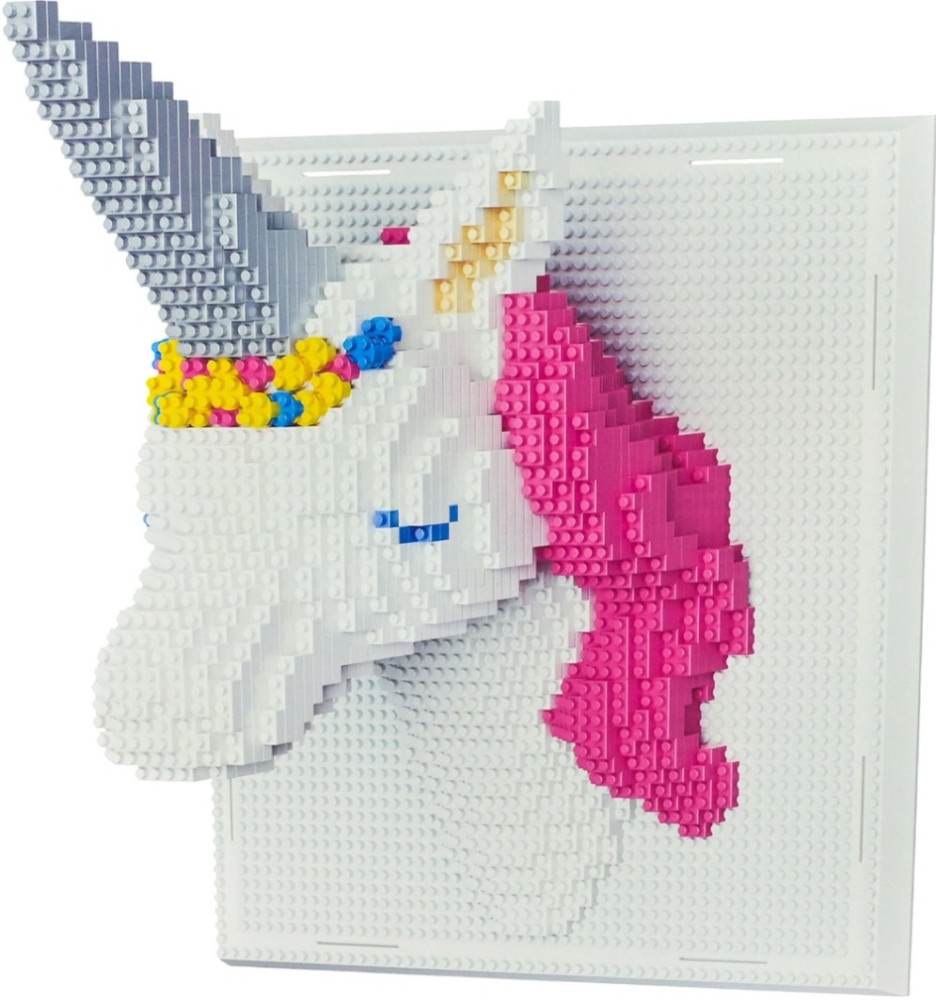 Конструктор Shantou Jinxing Plastics Mural Unicorn 668-74