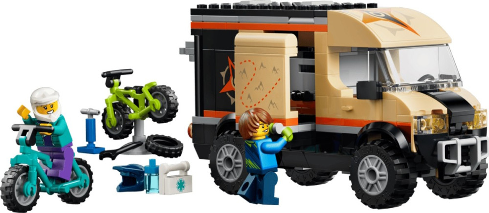Конструктор Lego Mountain Bike Adventure Van 60512
