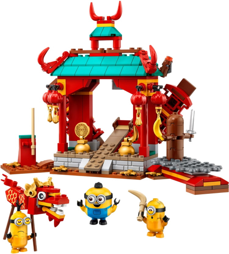 Конструктор Lego Minions Kung Fu Battle 75550