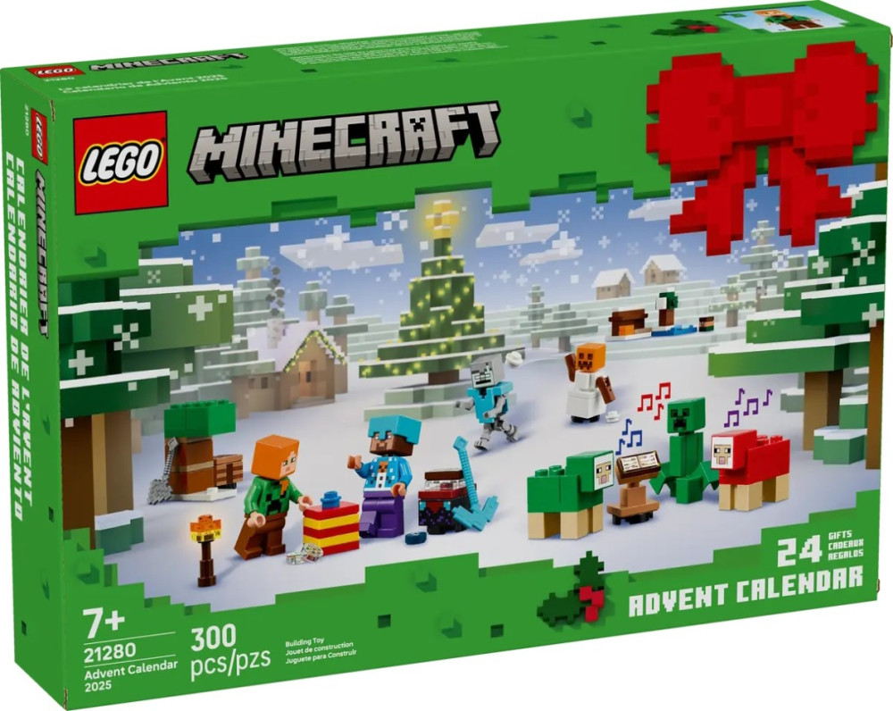 Конструктор Lego Minecraft Advent Calendar 2025 21280