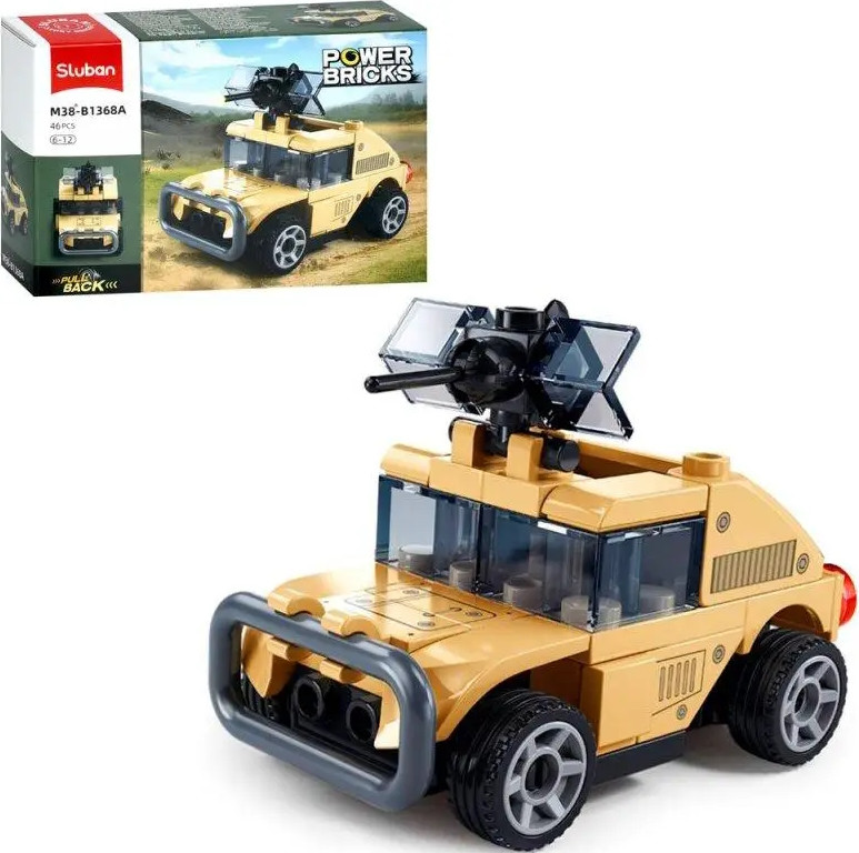 Конструктор Sluban Military Vehicle M38-B1368A