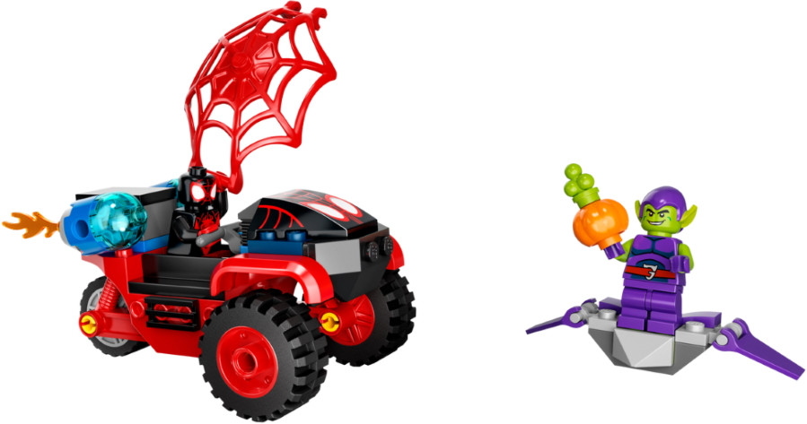 Конструктор Lego Miles Morales Spider-Mans Techno Trike 10781