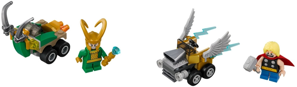 Конструктор Lego Mighty Micros Thor vs. Loki 76091