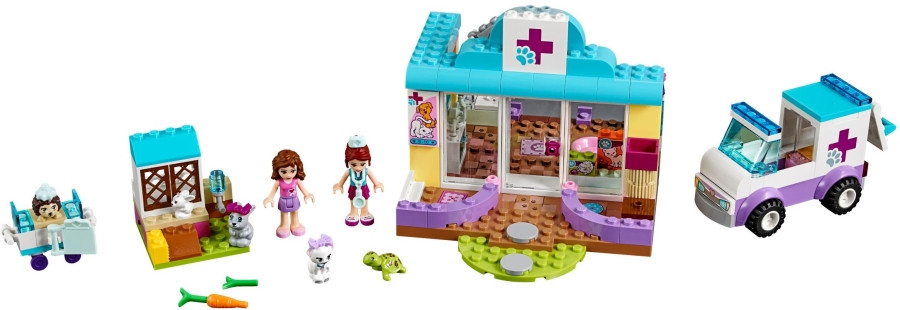 Конструктор Lego Mias Vet Clinic 10728