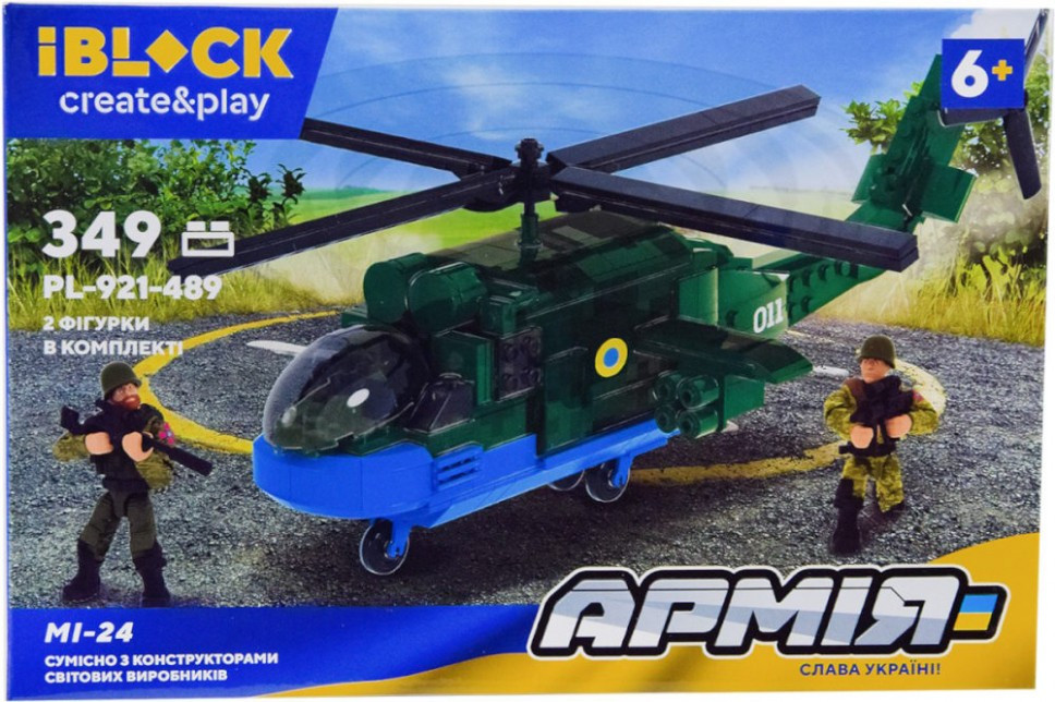 Конструктор iBlock Mi-24 PL-921-489/6