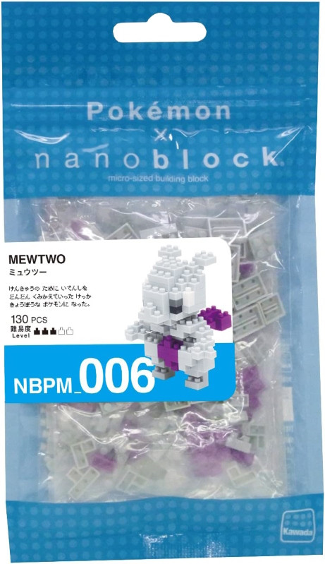 Конструктор Nanoblock Mewtwo NBPM_006