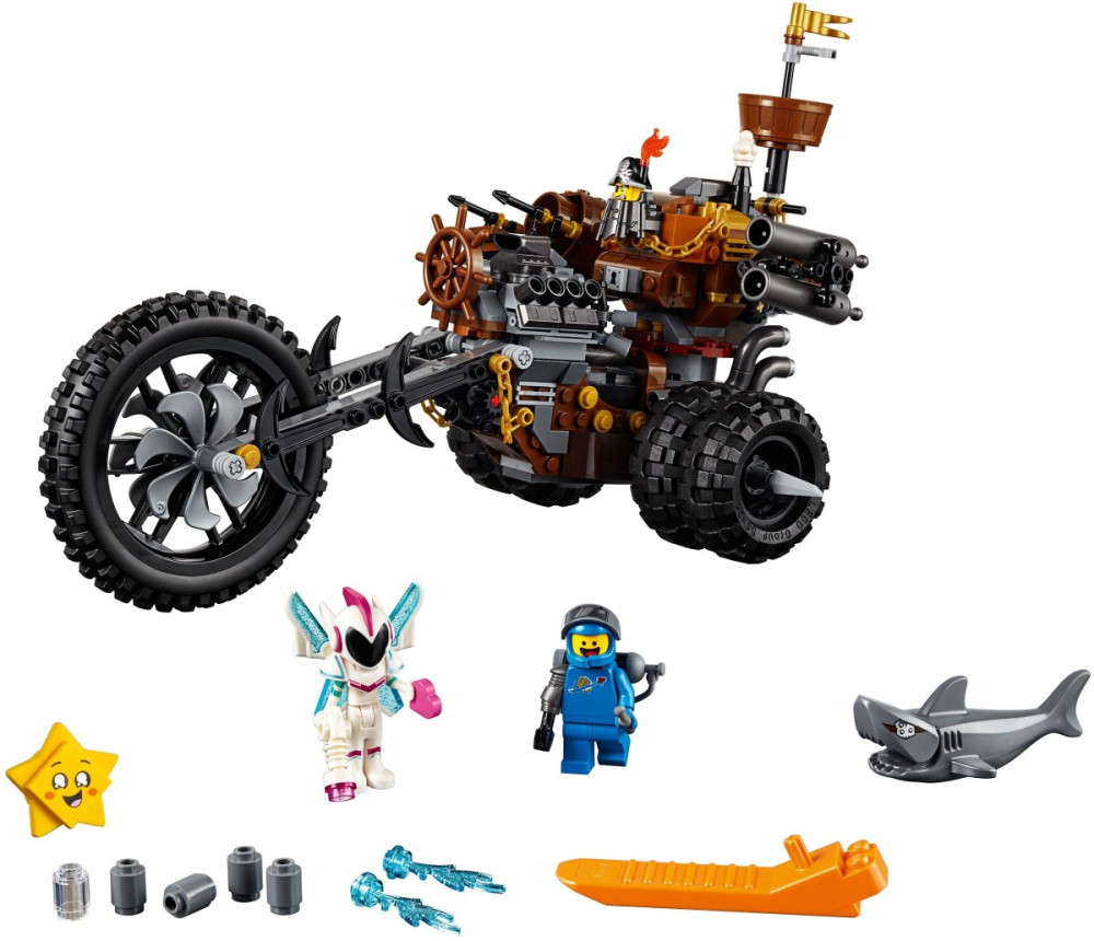 Конструктор Lego MetalBeards Heavy Metal Motor Trike 70834