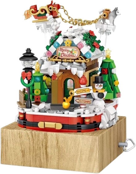 Конструктор LOZ Merry Christmas Tree House 1238