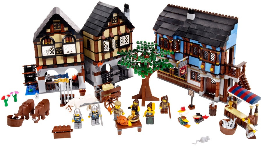 Конструктор Lego Medieval Market Village 10193