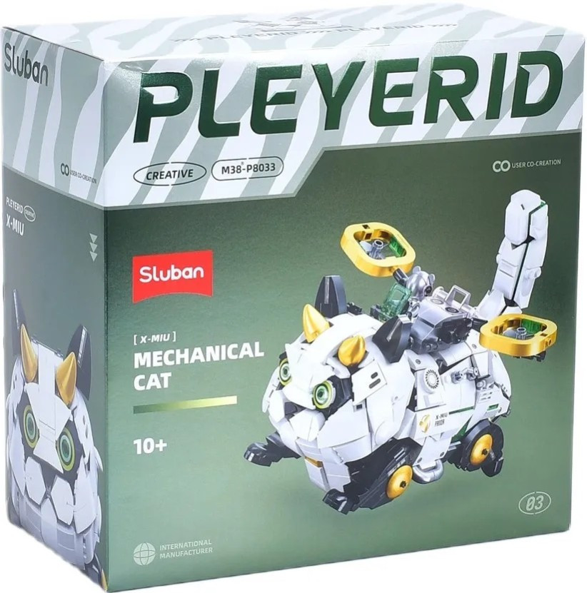 Конструктор Sluban Mechanical Cat M38-P8033
