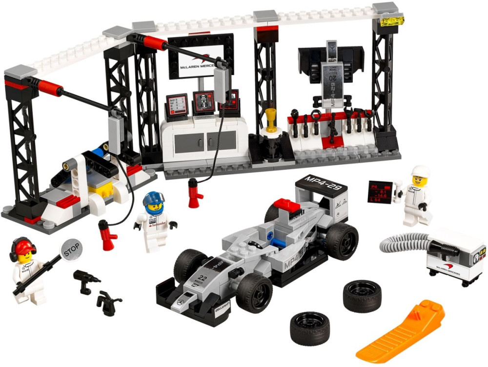 Конструктор Lego McLaren Mercedes Pit Stop 75911