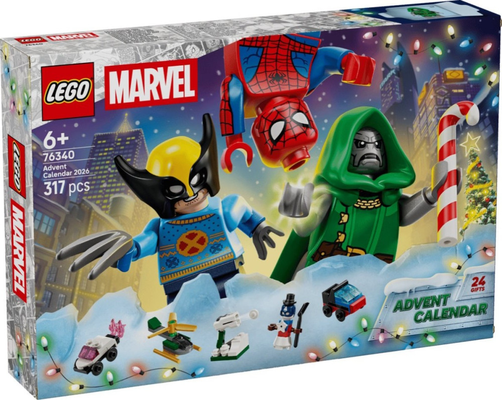 Конструктор Lego Marvel Advent Calendar 2026 76340