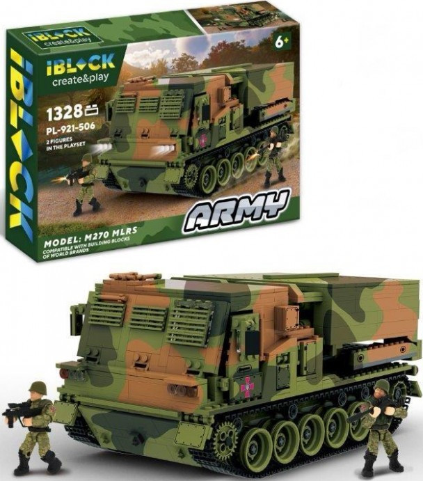 Конструктор iBlock M270 MLRS PL-921-506
