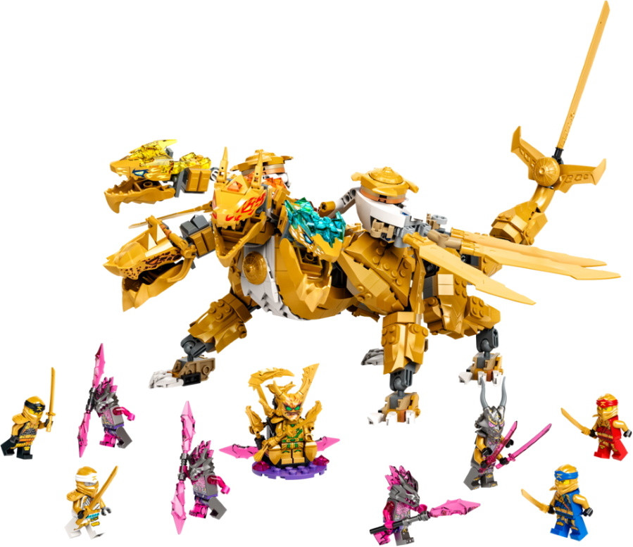 Конструктор Lego Lloyds Golden Ultra Dragon 71774
