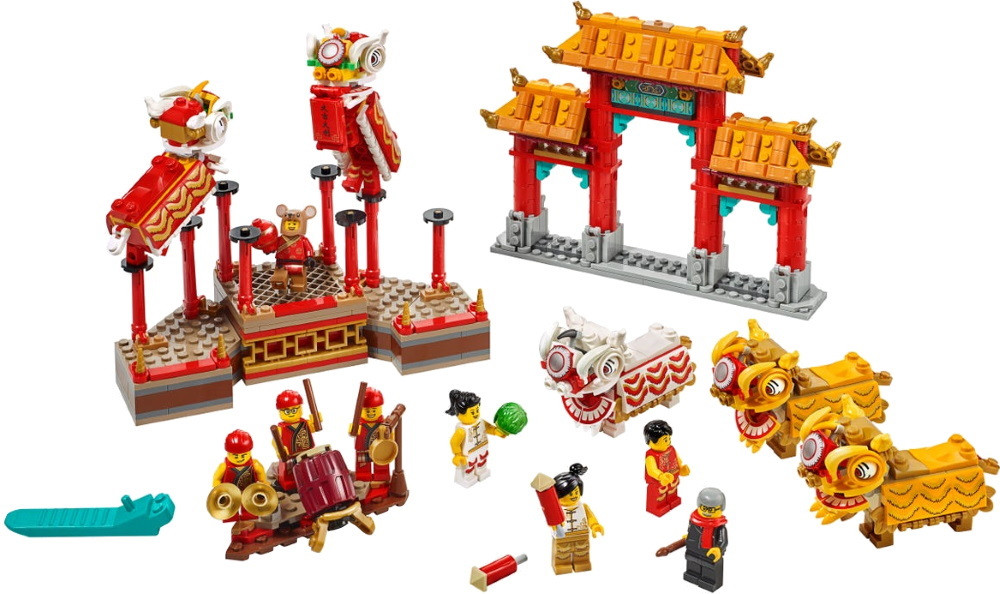 Конструктор Lego Lion Dance 80104