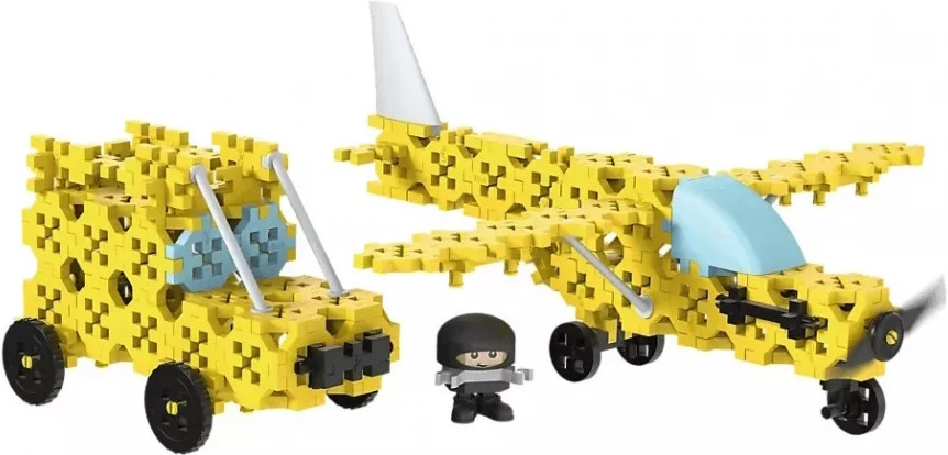 Конструктор Trefl Light Plane Jeep 61969
