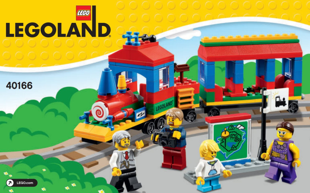 Конструктор Lego Legoland Train 40166