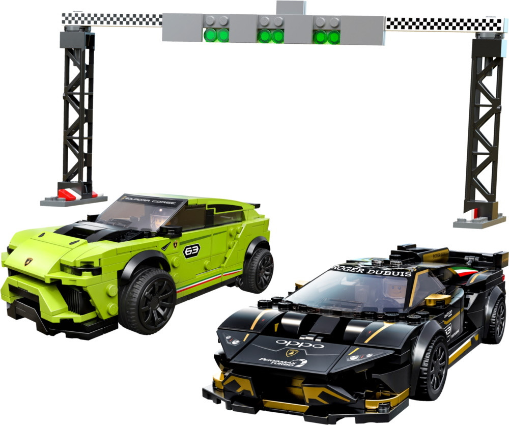 Конструктор Lego Lamborghini Urus ST-X and Huracan Super Trofeo EVO 76899