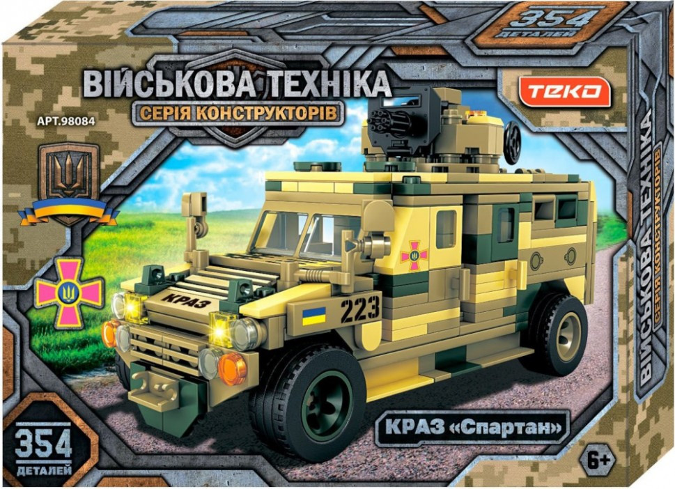 Конструктор TEKO KRAZ Spartan 98084