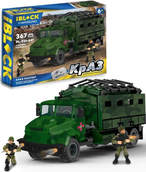 Конструктор iBlock Kraz Raptor PL-921-447