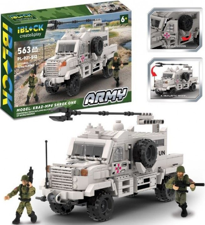 Конструктор iBlock Kraz MPV Shrek One PL-921-512