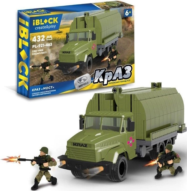 Конструктор iBlock Kraz Mist PL-921-463