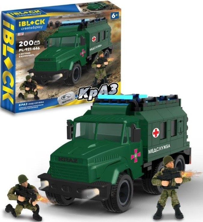 Конструктор iBlock Kraz Medical Service PL-921-446