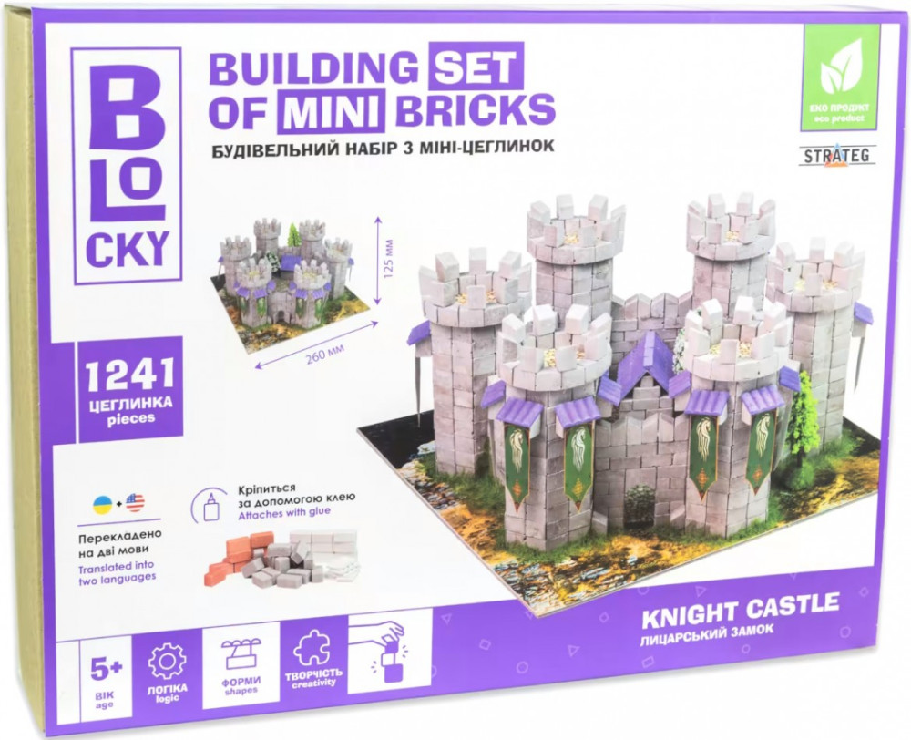 Конструктор Strateg Knight Castle 31005